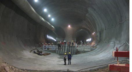 Le tunnel ferroviaire du Saint-Gothard