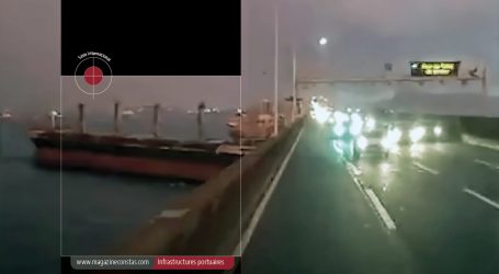 Collision d’un bateau avec un pont au Brésil